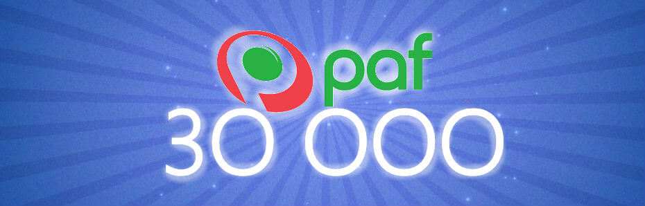paf 30000 häviöraja